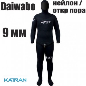 Зимовий гідрокостюм для підводного полювання XT Diving Pro Daiwabo 9 мм; нейлон / відкрита пора