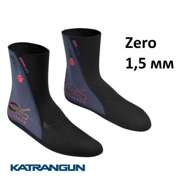 Шкарпетки фридайвинг підводне полювання C4 Zero 1,5 мм