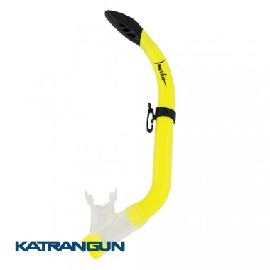 Трубка для плавания детская Marlin Junior; желтая