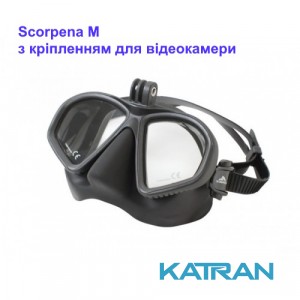 Маска Scorpena M с креплением для видеокамеры