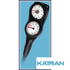 Консоль BS Diver двуприборная (манометр и глубиномер ), шланг 80см