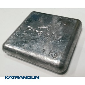 Вантаж для підводного полювання 1 кг, плоский, квадратний