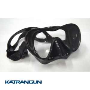 Маска BS Diver Frameless, безрамкова, моноскло, чорний силікон (без боксу)