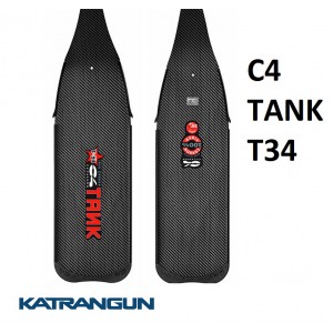 Карбонові лопаті для ласт C4 Tank T-34