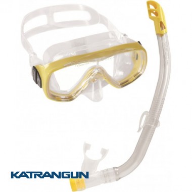 Набор для подводного плавания детский Cressi Sub Ondina Vip; желтый