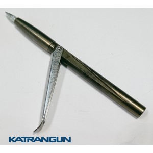 Наконечник для подводных ружей KatranGun, со сменным дюбелем, 1 флажок, удлинённый (длина - 13,5 см)