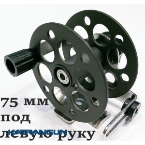 Катушка подводного ружья Pelengas 75 мм; металлическая; универсальная; под левую руку