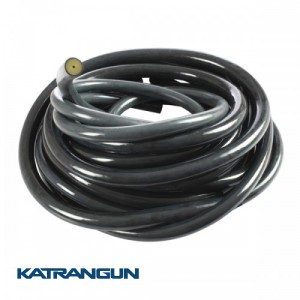 Тяга Salvimar на метраж клас B; 17 ~ 18 мм; прозора в чорній оболонці