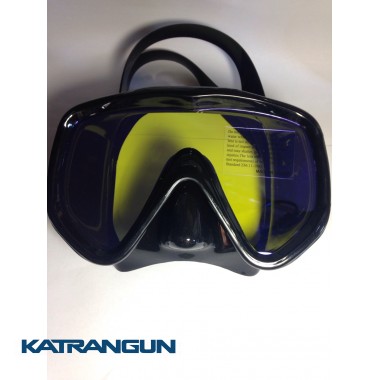 Маска з просвітленим склом Marlin Visualator чорна