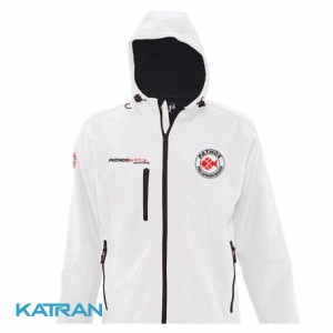 Вітронепродувна куртка Pathos Softshell Team, біла