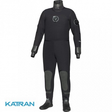 Сухий гідрокостюм Bare D6 Pro Dry чорний