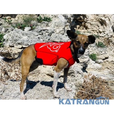 Гідрокостюм для собак Katrangun; індивідуальне пошиття