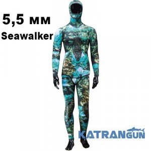 Гидрокостюм для подводной охоты Salvimar Seawalker 5.5 мм