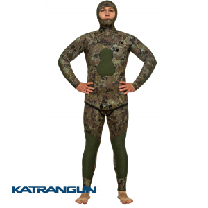 Гидрокостюм для подводной охоты Marlin Skilur Pro Green 7 мм