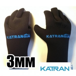 Перчатки для подводной охоты KatranGun Hunter 3 мм; нейлон/нейлон
