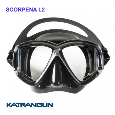 Маска Scorpena L2; чотири скла