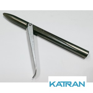 Наконечник для подводного ружья KatranGun, цельный, пуля, 1 флажок
