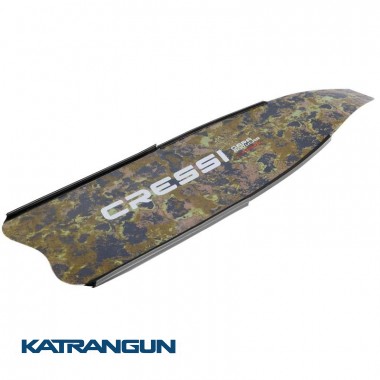 Карбоновые лопасти для ласт Cressi Sub Gara Modular; камуфляж (штука)
