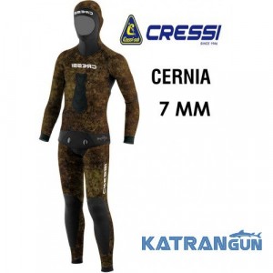 Гідрокостюм для підводного полювання Cressi Sub Cernia 7 мм