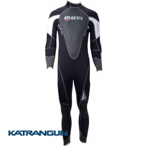 Мужской гидрокостюм для дайвинга Mares Reef 3 мм