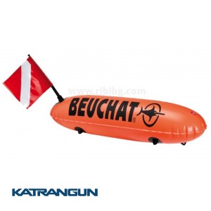 Буй для дайвінгу з прапорцем Beuchat Long Buoy