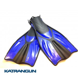 Ласты для дайвинга BS Diver Medusa (открытая пятка) синие