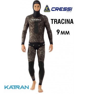 Зимовий гідрокостюм для підводного полювання Cressi Tracina 9 мм (штани короткі)
