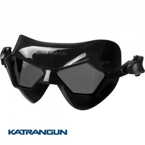 Очки-маска для бассейна Salvimar Jeko, чёрный силикон, тонированное стекло