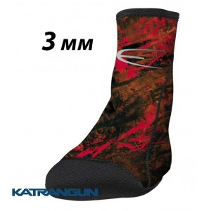 Шкарпетки для підводного полювання Epsealon Red Fusion Power Tex 3 мм