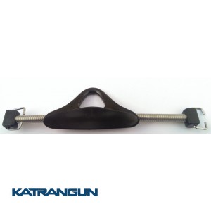 Ремінець до ласт з пружиною BS Diver; сталеві універcальні пряжки