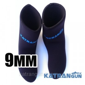 Неопреновые носки для ласт KatranGun Hunter Anatomic 9мм