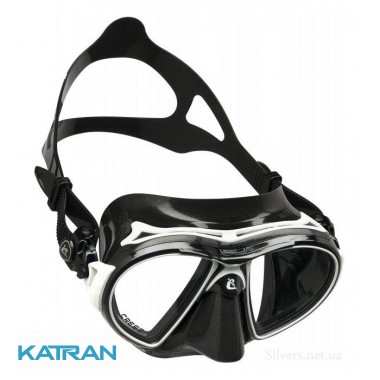 Двоскляна маска для дайвінгу Cressi-sub Air Dark