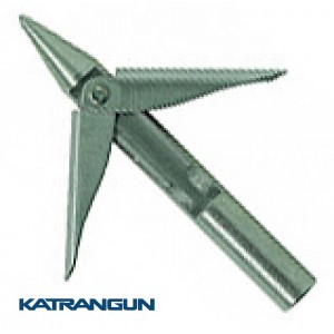 Підводне полювання наконечники Salvimar Lazio з двома нержавіючими прапорцями