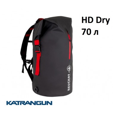 Сумка-рюкзак для спорядження водонепроникна Beuchat HD Dry 70 л