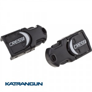 Пряжка для ласт Cressi Sub Rondine A, Reaction, Frog Plus