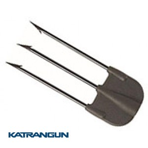 Калёный трезубец для гарпуна Salvimar Jet Black, гальванизированный