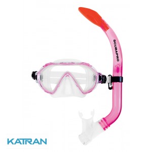 Дитячий набір для плавання Scubapro Spider; рожевий