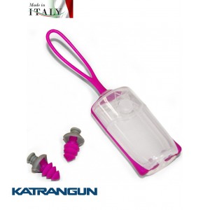 Зажим для носа Aqua Sphere Silicone Nose Clip + беруши Ear Plugs Pink