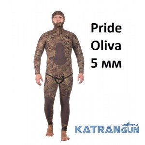 Гідрокостюм анатомічний Marlin Pride Oliva 5 мм