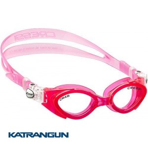 Дитячі окуляри для плавання Cressi Sub Crab рожеві