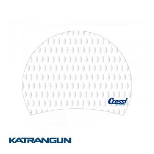 Жіноча шапочка для басейну Cressi Sub Lady Cap white
