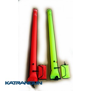 Відмінний деко-буй BS Diver 180смх18см з піддувом від регулятора і шланга компенсатора