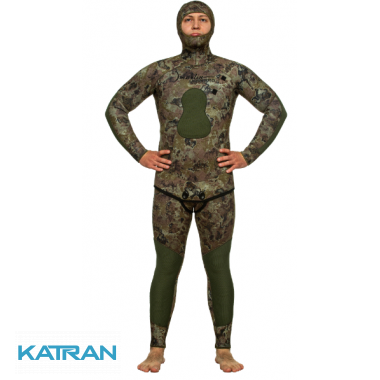 Гідрокостюм для підводного полювання Marlin Skilur Pro Green 7 мм