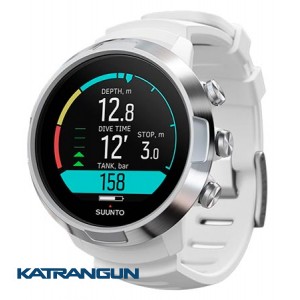 Декомпрессиметр для фрідайвінга Suunto D5; білий