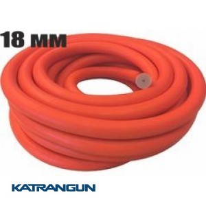 Тяги в бухтах Prime Line; діаметр 18 мм; прозора в помаранчевій оболонці