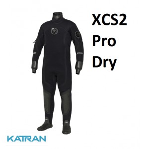 Сухий гідрокостюм чоловічий Bare XCS2 Pro Dry