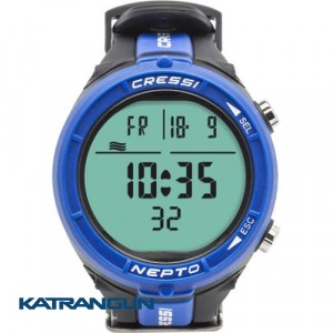 Комп'ютер для підводного полювання і фрідайвінгу Cressi Nepto