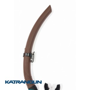 Трубка для підводного полювання BS Diver Tuna коричнева