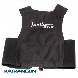 Розвантажувальний швидкознімний жилет Marlin One; чорний