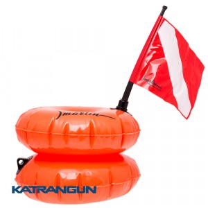 Буй для полювання і дайвінгу Marlin TWIN orange